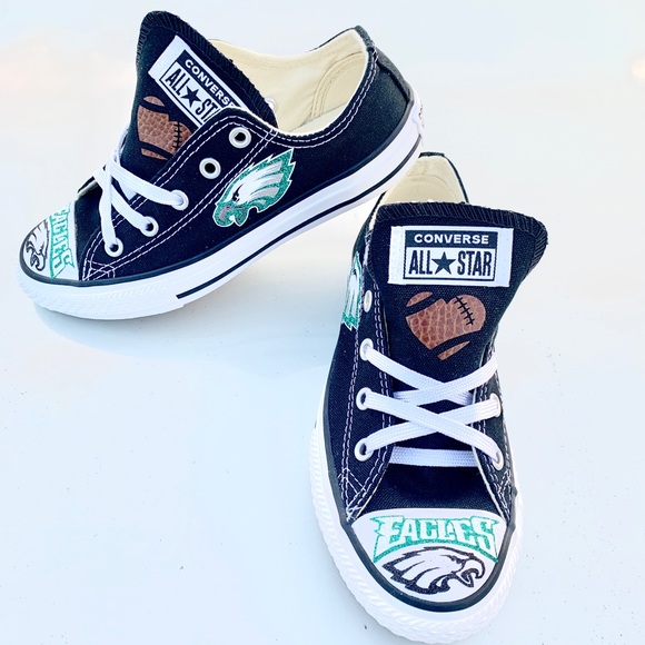 eagles converse shoes